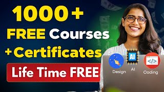 1000+ FREE Online Courses with FREE Certificates | Learn High Paying Skills
