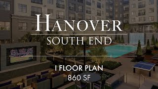 I Floorplan - 1 Bedroom / 1 Bath