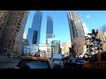 ⁴ᴷ⁶⁰ Cycling NYC  Midtown Manhattan to World Trade Center via Broadway