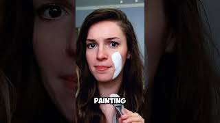 NEVER! put paint on your face 😱