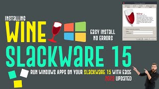 How to Install Wine on Slackware 15.0 | Install Wine on Slackware 15.0 | Windows Apps on Slackware