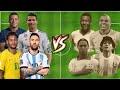 4 VS 4 Old Legends VS New Legends (Pele,Maradona,Ronaldinho,Ronaldo vs Ronaldo,Messi,Neymar,Mbappe)