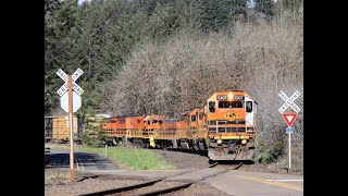 American trains - Portland \u0026 Western Railroad - \