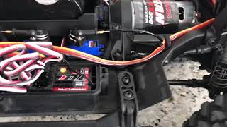 Testing out the DS3218 servo and drive vid on TRX 4