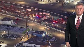 Crash on NB I-25 at Colfax creating major delays from Broadway Tuesday