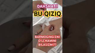 DAHSHAT!! BARMOGINGIZNI O’LCHAMINI BILASIZMI??