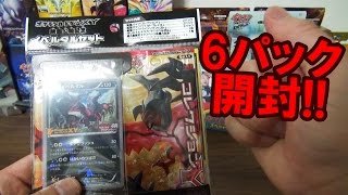 【GBC】POKEMON CARD ポケモンカードゲームＸＹ 映画公開記念イベルタルセット 6袋開封