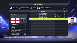 Fifa 22 live stream PS5 (Pro Clubs part2)