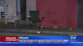 Four People Shot Overnight In NW Miami