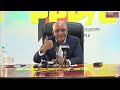 press conference by people’s progressive party general secretary dr. bharrat jagdeo