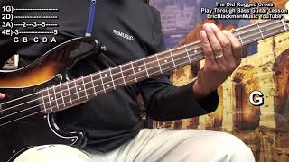 THE OLD RUGGED CROSS Bass Lesson Alan Jackson - Play Through Lesson @ericblackmonmusicbass9175