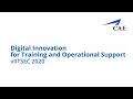 CAE vIITSEC 2020 Innovation Showcase - Digital Innovation for Training and Operational Support