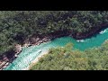 Aerial view of famous Canyons of Capitolio's lagoon. Capitolio, Minas Gerais, Brazil