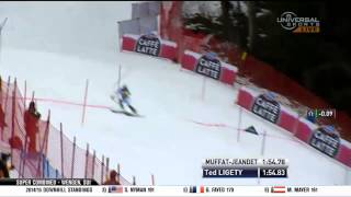 Ted Ligety - 5th Place - Wengen