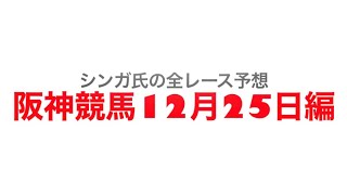 12月25日阪神競馬【全レース予想】りんくうS2022