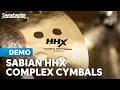 Sabian HHX Complex Praise and Worship Cymbals: Dark Bronze for Gospel, R&B, and More