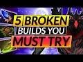 Top 5 Heroes that are ABSOLUTELY BROKEN with these BUILDS - Best Items - Dota 2 Guide