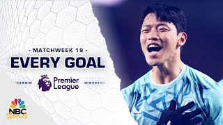 Every Premier League goal from Matchweek 19 (2023-24) | NBC Sports
