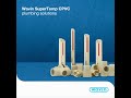 Wavin SuperTemp CPVC Pipes and Fittings