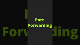 Day 25: Port Forwarding 101