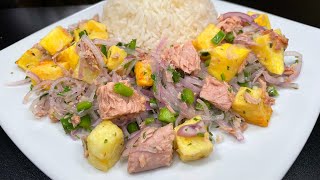 Ensalada de Atún con Papitas.