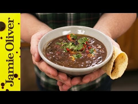 Healthy Black Bean Soup | Jamie Oliver Healthy Black Bean Soup | Jamie Oliver