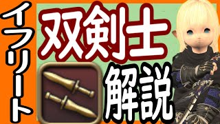 【実践解説】双剣士/忍者の戦い方 イフリート討伐戦編【FF14】