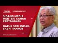 [LANGSUNG] 9 Februari 2021 | Sidang Media Menteri Kanan Pertahanan