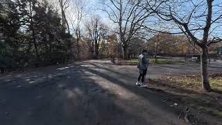 Walking Fast in Central Park - December 2024