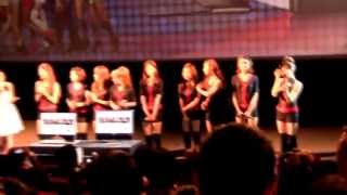 110423 Fancam SNSD Girls Generation @ China Samsung Fanmeeting