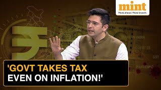 Tax on Everything: AAP MP Raghav Chadha Hits Out at Govt Over Multiple Taxation Issues