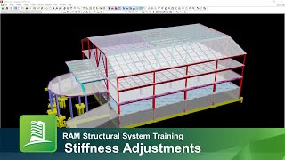 Specifying Reduced Stiffness Parameters in RAM Structural System