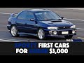 7 Great First Cars For Under $3,000 7 Great First Cars For Under $3,000