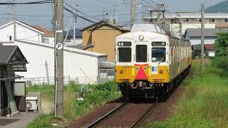 琴電琴平線1200形 空港通り駅到着 Kotoden Kotohira Line 1200 series EMU