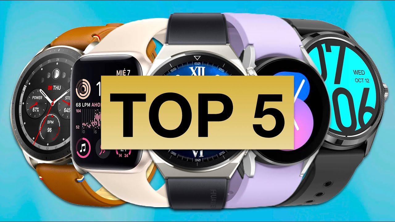 LOS MEJORES SMARTWATCH CALIDAD PRECIO DE 2023 | TOP 5 RELOJES ...