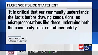 Florence Police issue statement regarding video circulating online