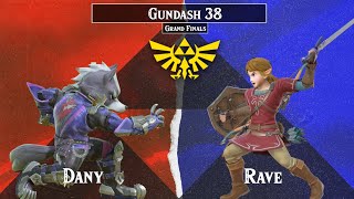 Gundash 38 | Dany (Wolf) Vs. Rave (Link) - Grand Finals