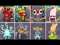 ALL Monster Ethereal Workshop Wave 7 Vs Monsters COVER Version Comparisons | My singing monsters