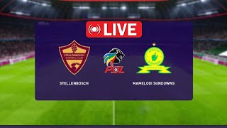 Stellenbosch FC Vs Mamelodi Sundowns South Africa Premier Soccer League football match Live 2204,