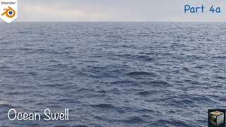 ブレンダーのチュートリアル | Ocean Swell (海洋の完全なチュートリアルのリンクはビデオの説明にあります)