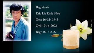 Begrafenis Eric Lie Kwie Sjoe