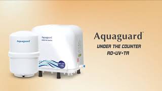 Invisible Aquaguard UTC under the counter water purifier