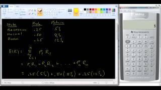 Expected Return and Variance