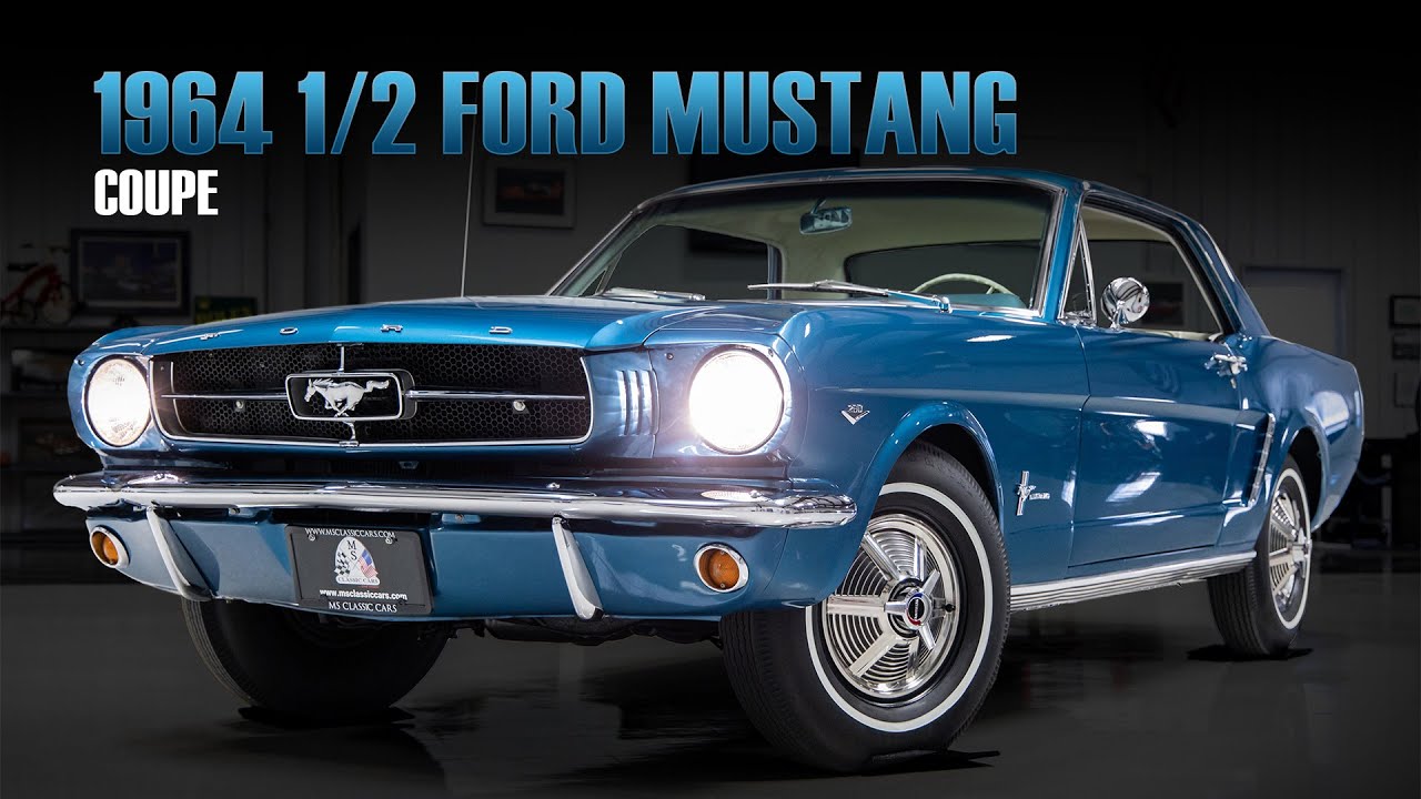 1964 1/2 Ford Mustang Hard Top - YouTube