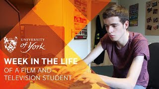 A week in the life of a Film and Television student