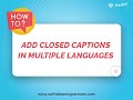 How to add Multiple Language Subtitles in Articulate Storyline 360