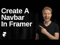How To Create A Navbar In Framer (2026 Easy Guide)