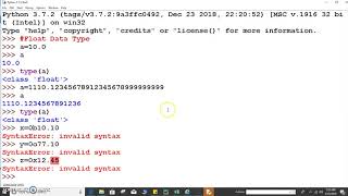 Chapter 02: 7- Float Data Types in Python | float data type in Python 3