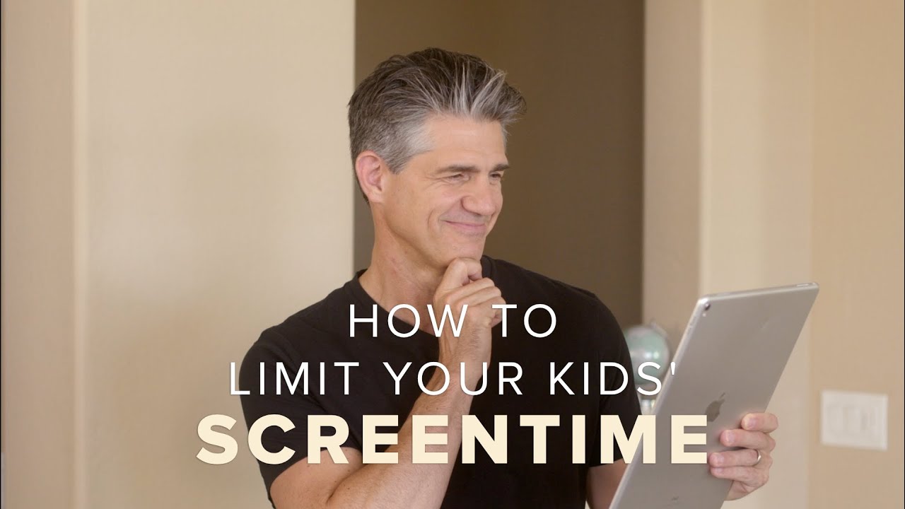 How To Limit Your Child S Screen Time Youtube