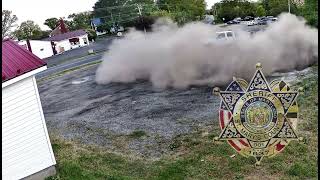 Truck Caught Doing Donuts, Damaging Property In Chaptico; Sheriff’s Office Seeks ID